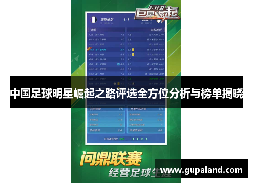中国足球明星崛起之路评选全方位分析与榜单揭晓